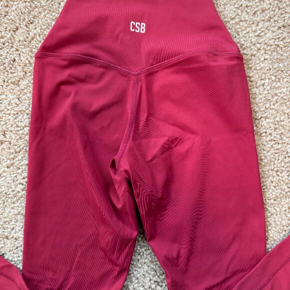 CSB Women's Red Leggings - Picture 5 of 7
